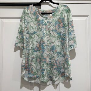 atelier 5 gozde yilmaz - women’s colorful blouse, Large
